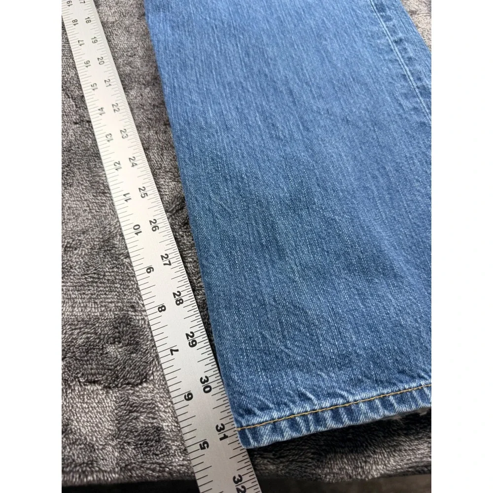 Polo Ralph Lauren Hampton Straight Leg Jeans Mens Blue Denim Dungarees 40x31